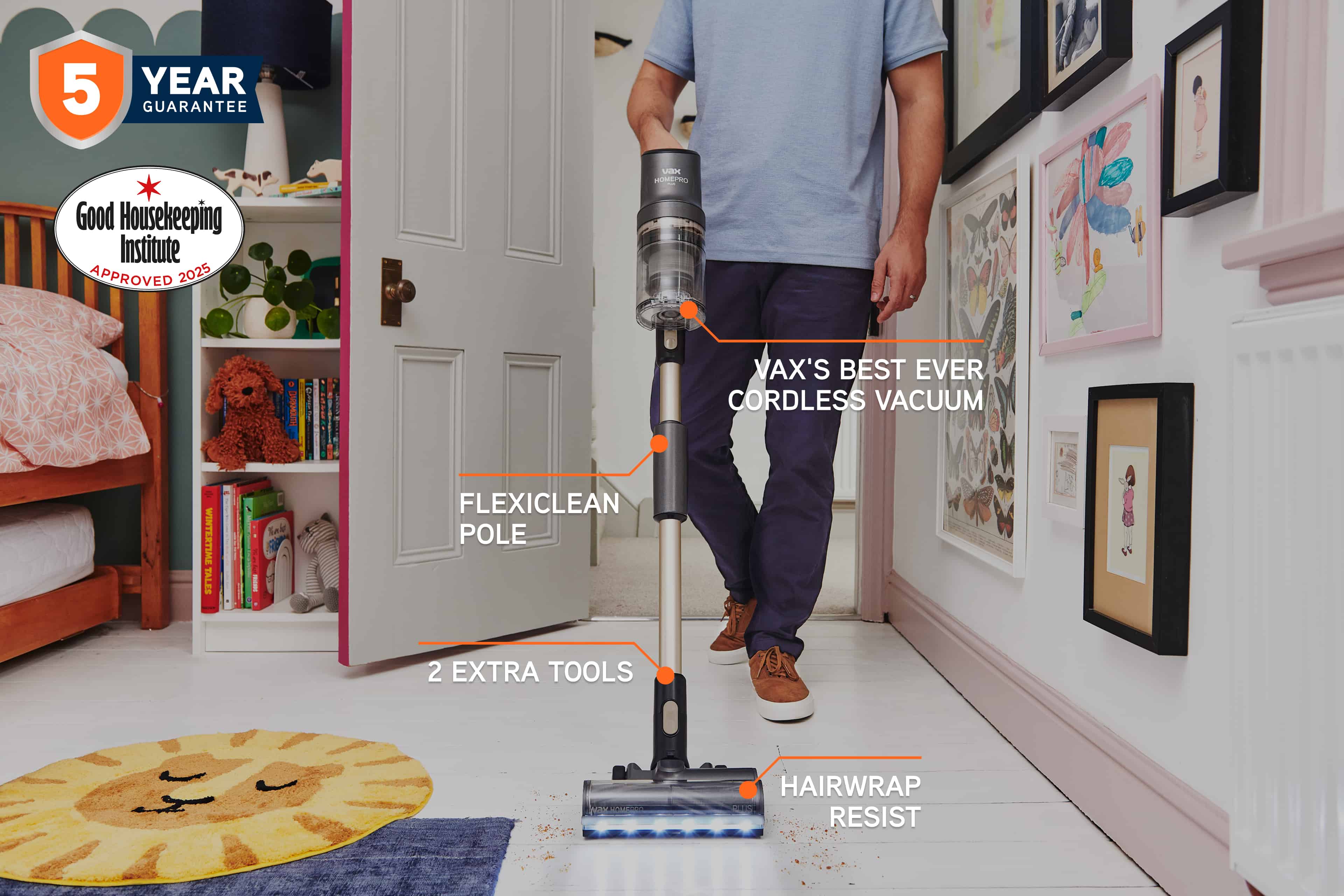 VAX HomePro Plus Cordless Vacuum Cleaner